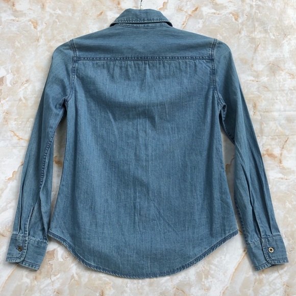 BANANA REPUBLIC JEANS BLOUSE SIZE XS - Picture 6 of 8